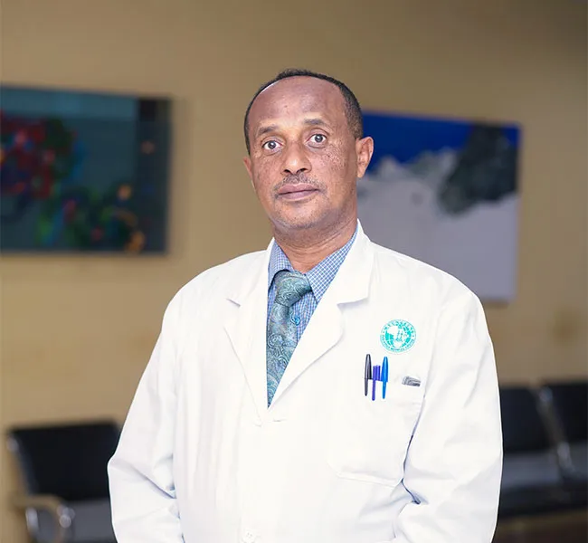 Portrait of Dr. Mekonen Kebede