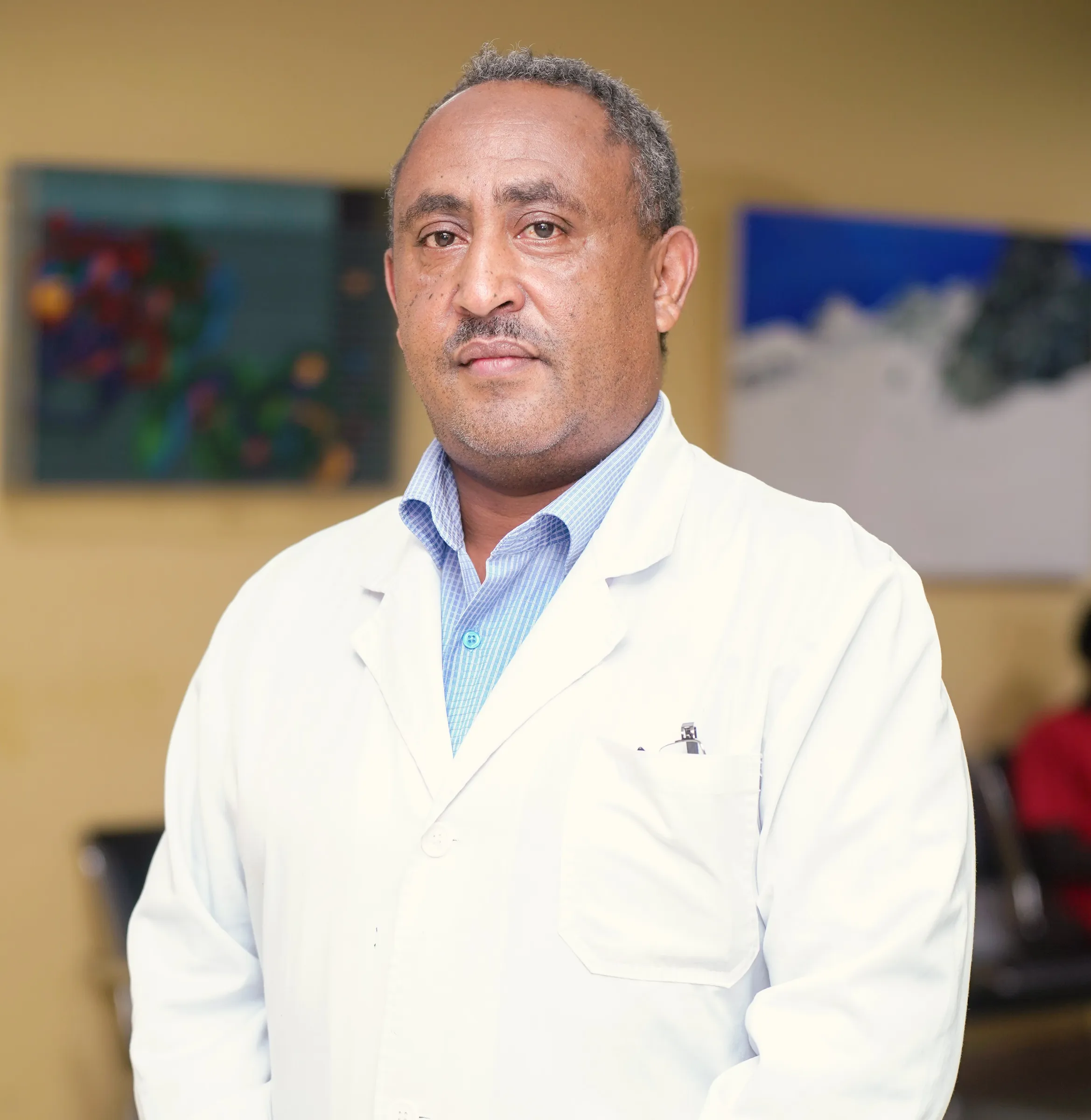 Portrait of Dr. Tsegazeab Tsehaye